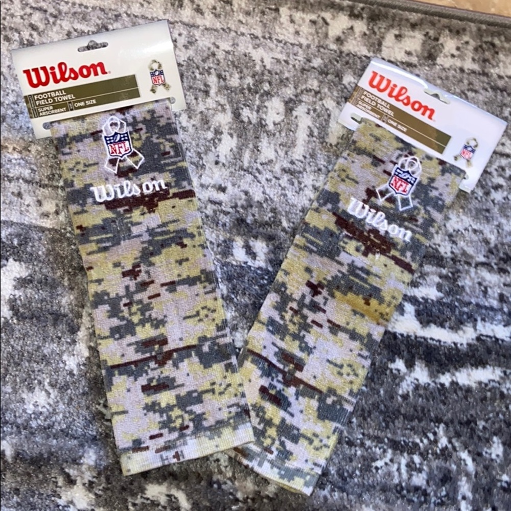 Wilson NFL Salute to Service Camo Field Towel